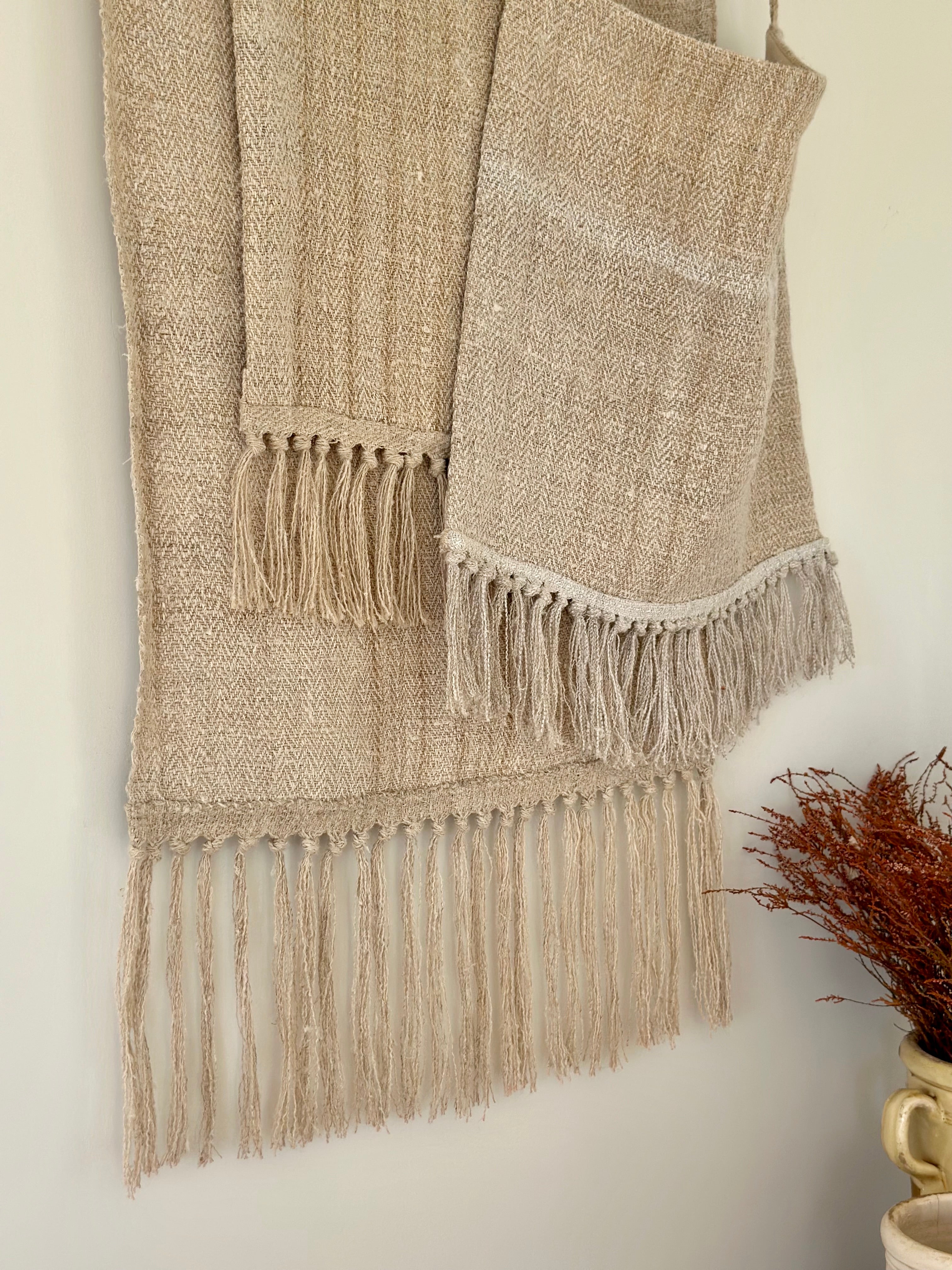 'Layers of Sacks' VSU Grain-sack Wall Art