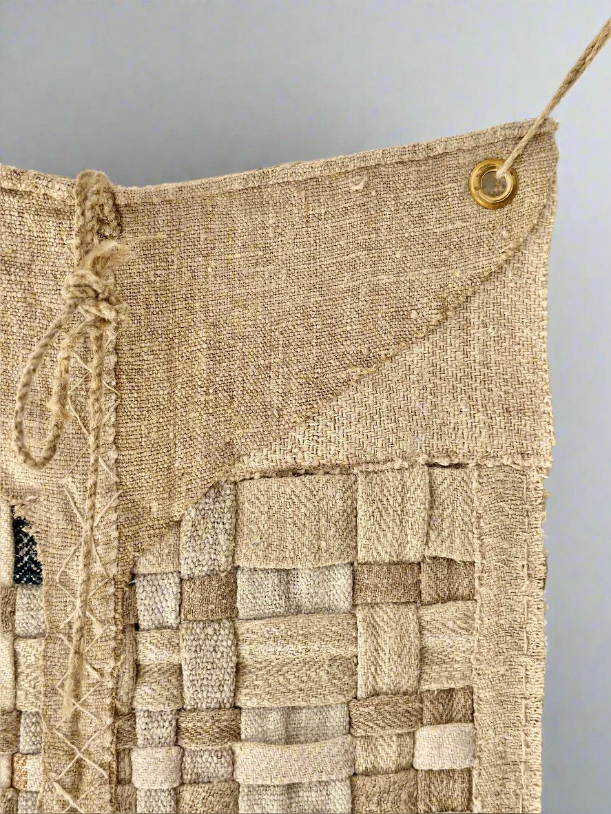 'A Whales tail' VSU Grain-sack Wall Art