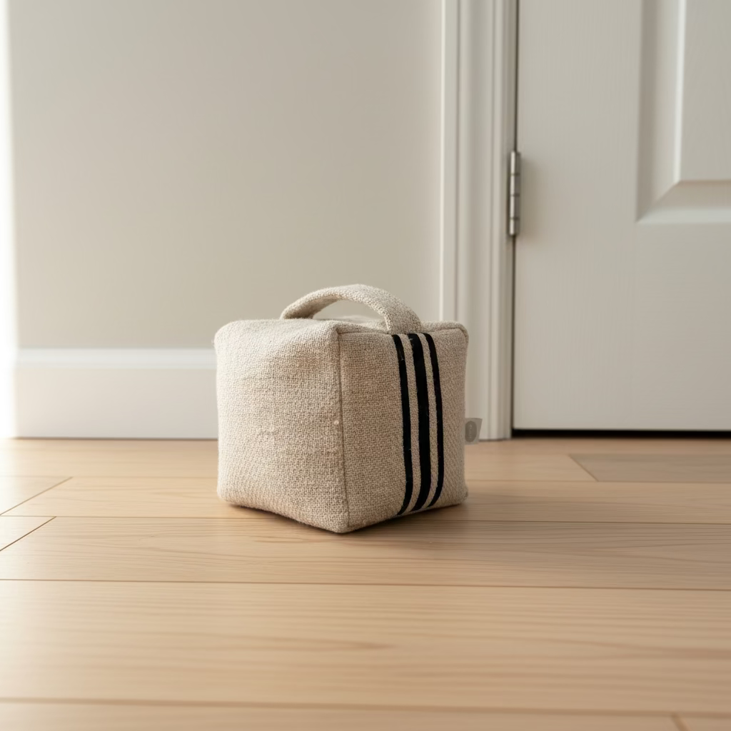 Grain-sack door stop