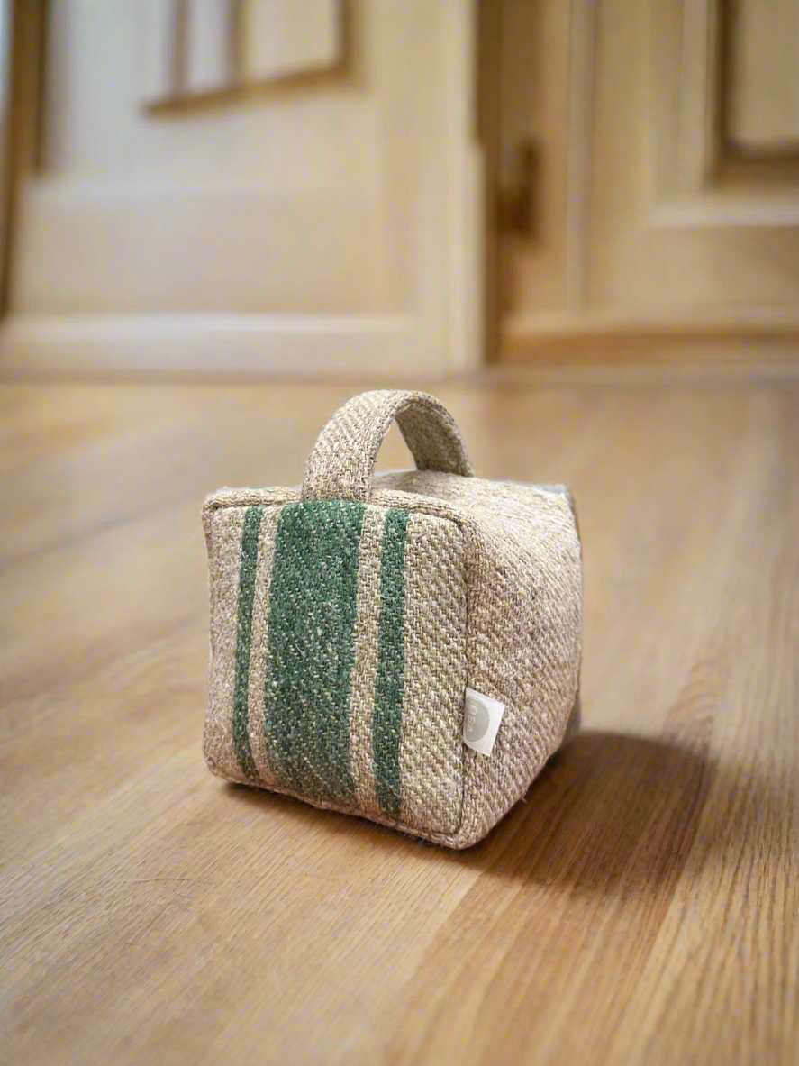 Grain-sack door stop
