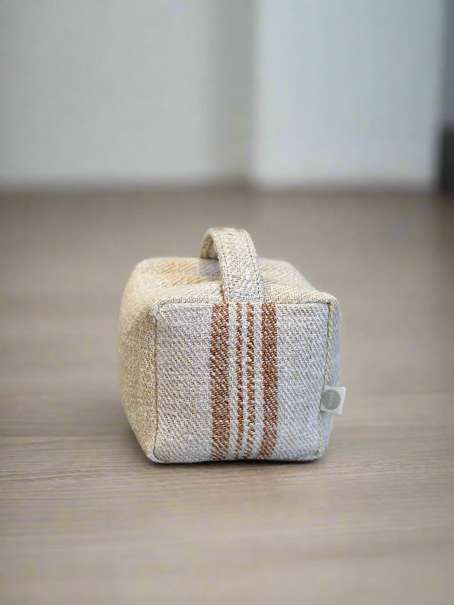 Grain-sack door stop