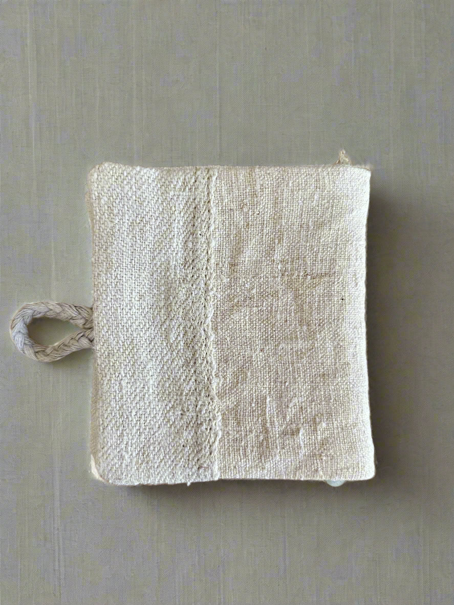Patched grain-sack needle book case