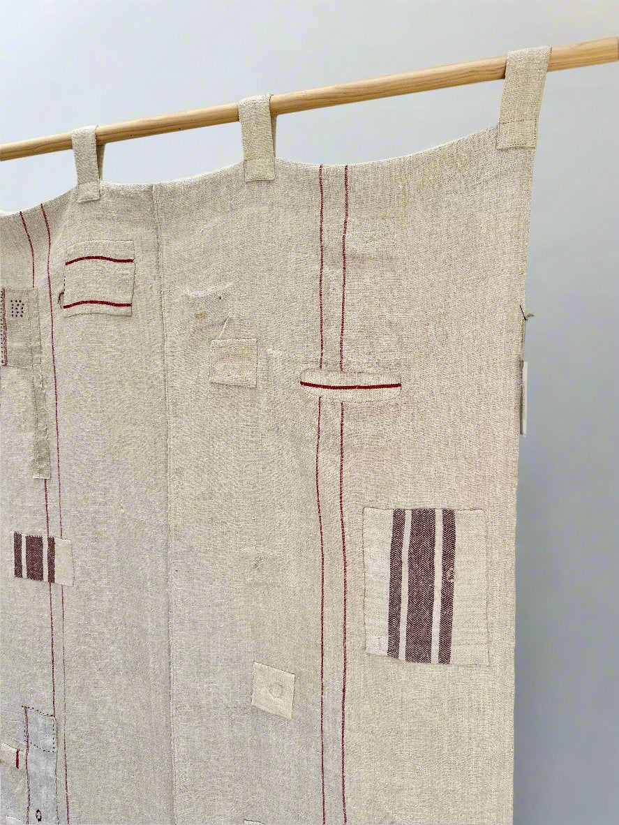 'Boro Beauty' VSU Grain-sack Wall hanging
