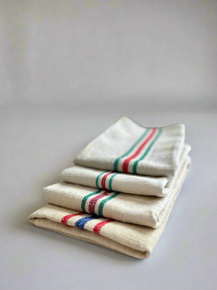 Grain-sack hand towel - single