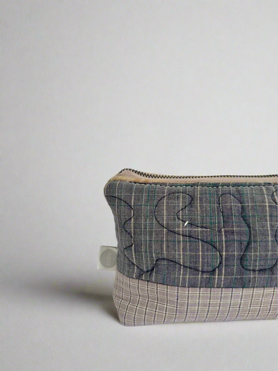 Re-purposed vintage quilt - Pencil case