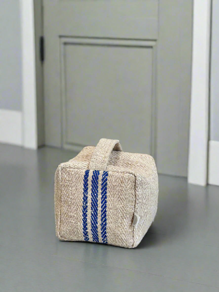 Grain-sack door stop