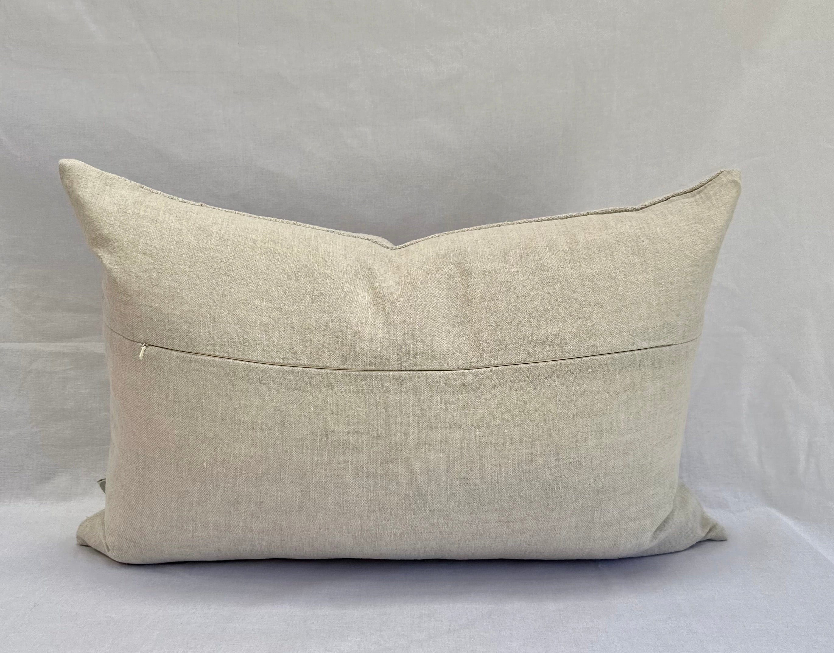 Grain-sack cushion 60 x 40 Brown Stripe