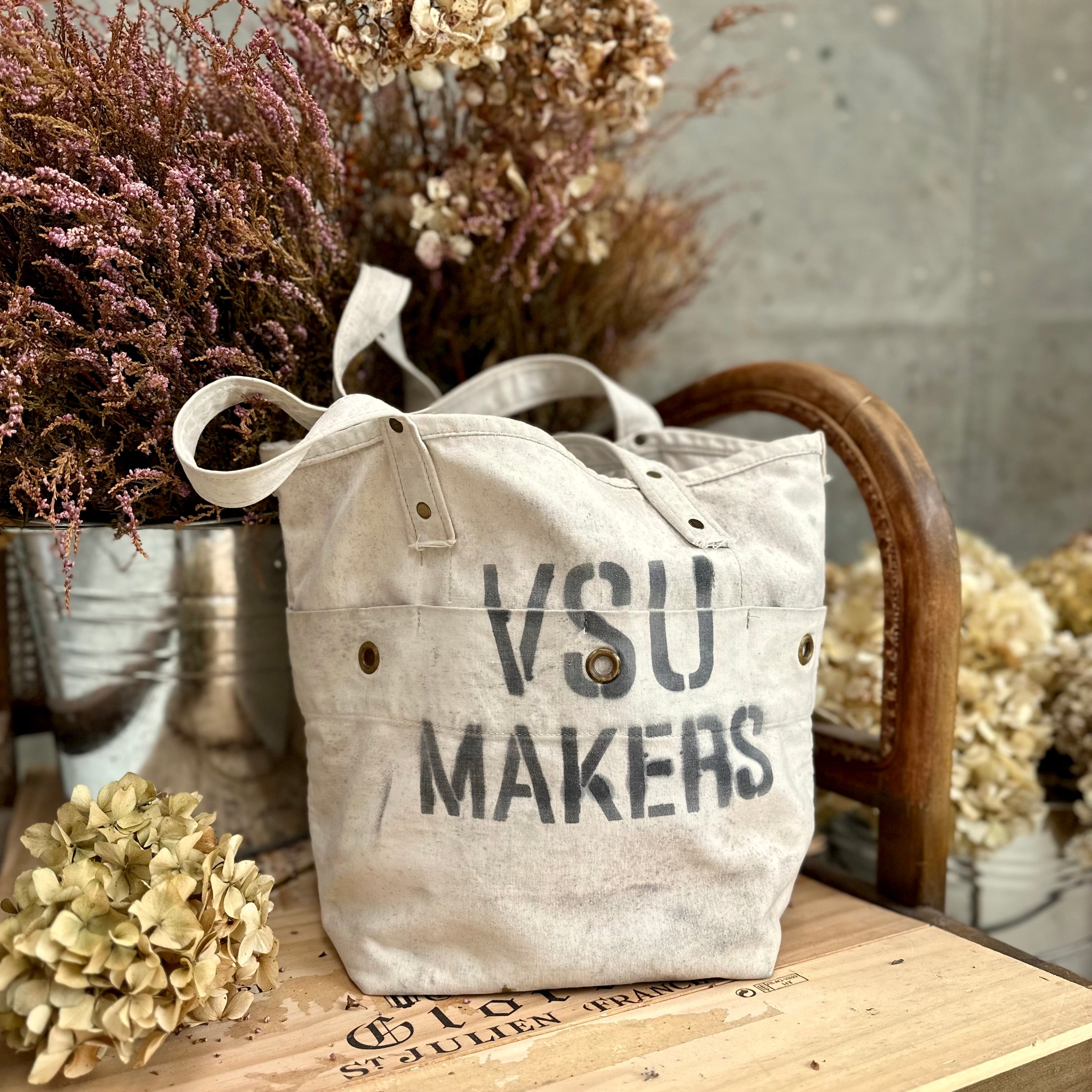 Re-purposed VSU makers Slouch Bag