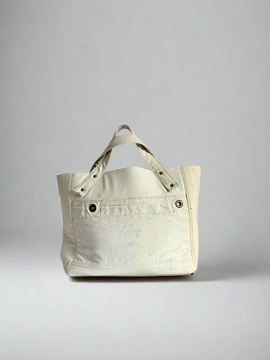 Re-purposed Canvas Market Tote