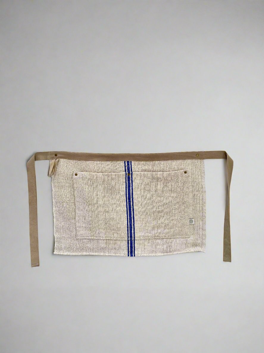 Barista Apron in Grain-sack