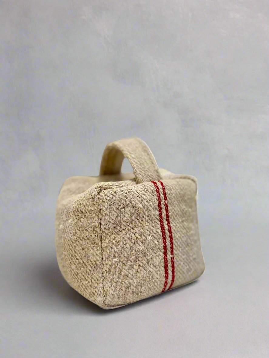 Grain-sack door stop