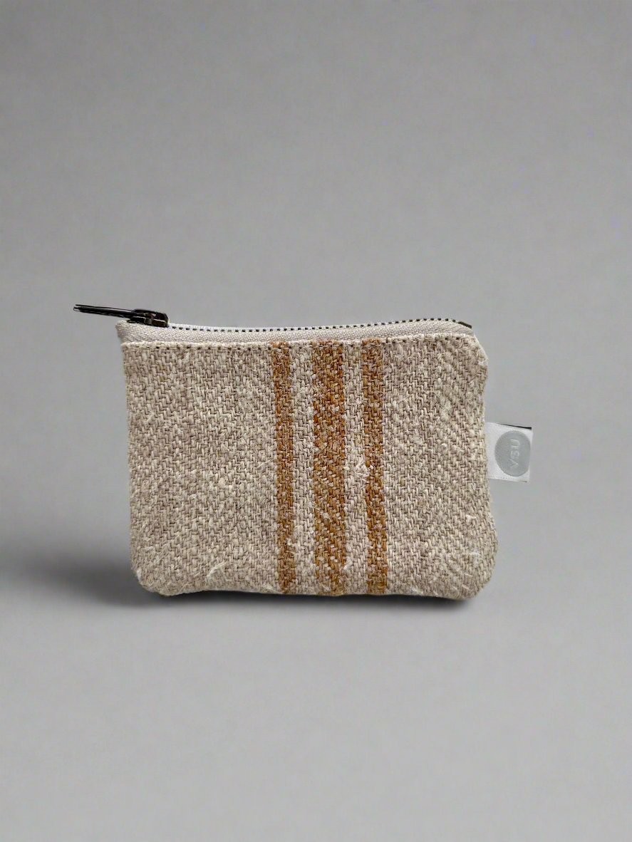 Grain- sack mini coin pouch