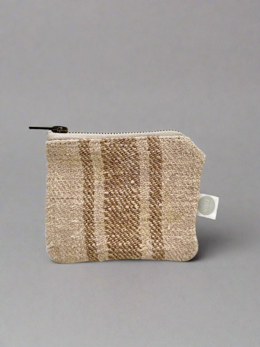 Grain- sack mini coin pouch