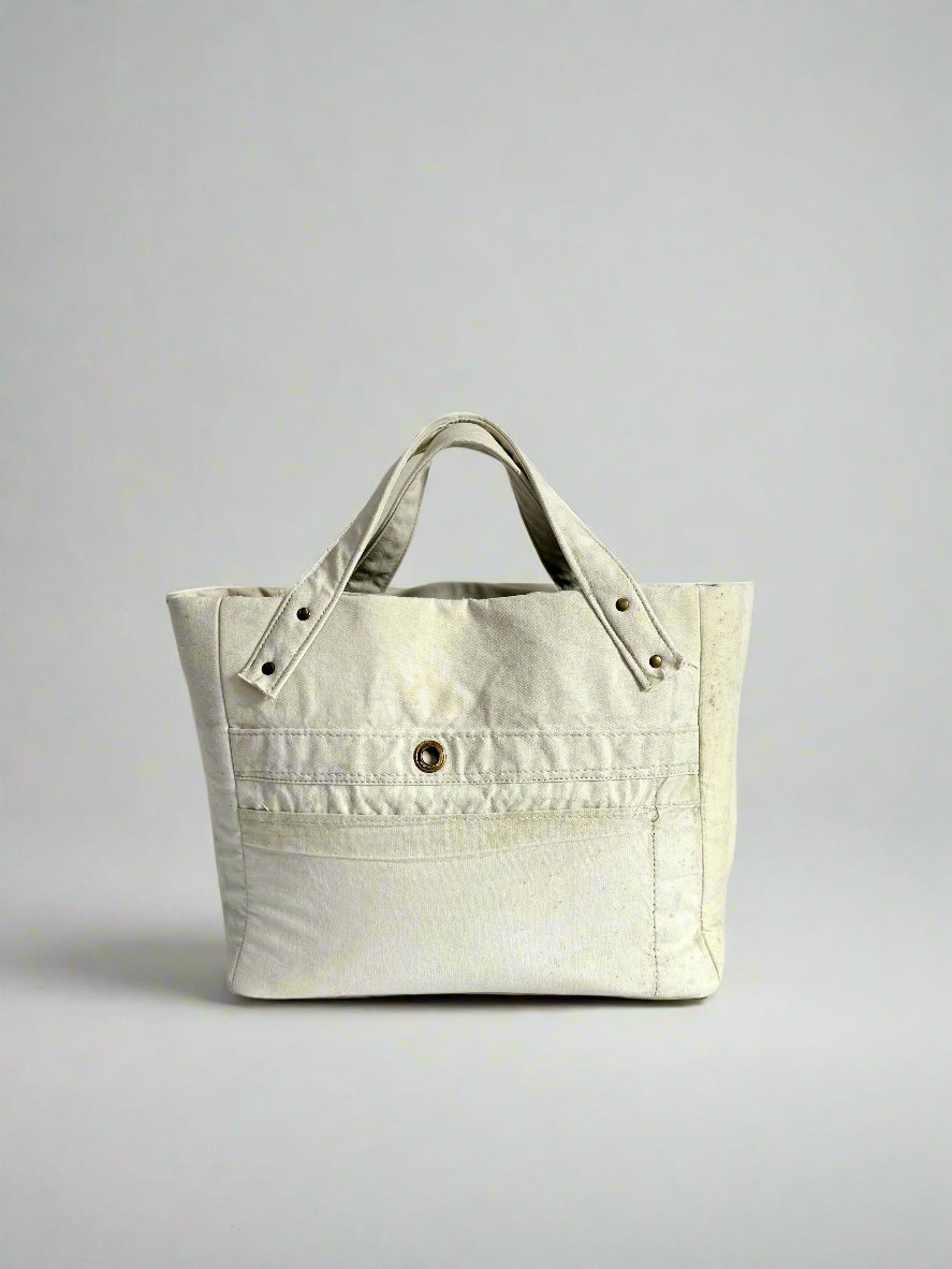 Re-purposed Canvas Market Tote