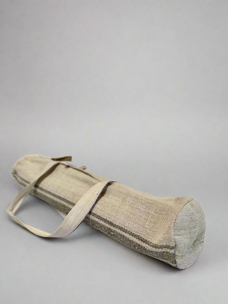 Grain-sack Yoga mat bag